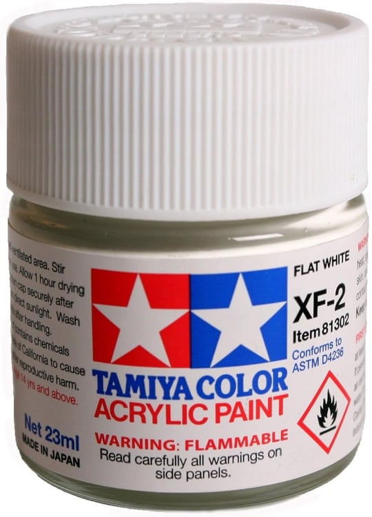 Tamiya Xf-2 Flat White Mat Akrilik Boya (10 Ml)
