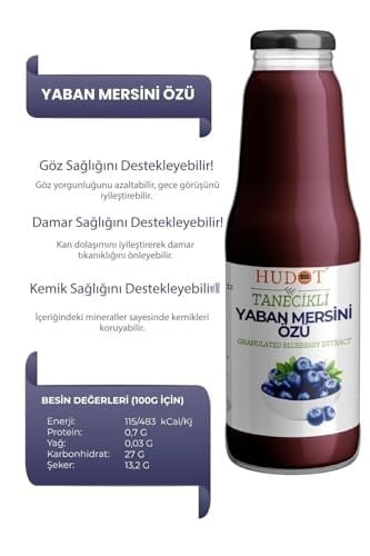 Taneli Yaban Mersini Özü, 1400 gr,HUDOT GURME PREMIUM