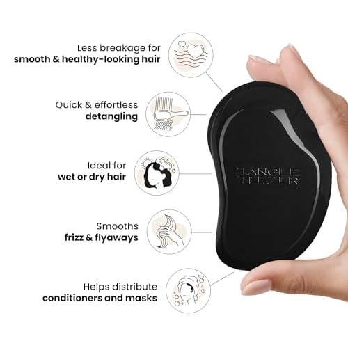 Tangle Teezer Original Panther Black Saç Fırçası
