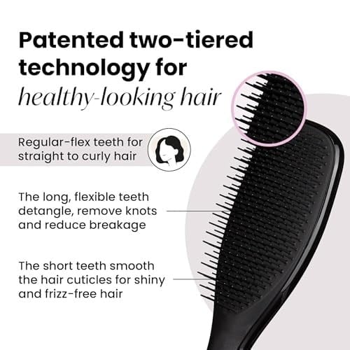 Tangle Teezer Wet Detangler Siyah Saç Fırçası Ve Tarak