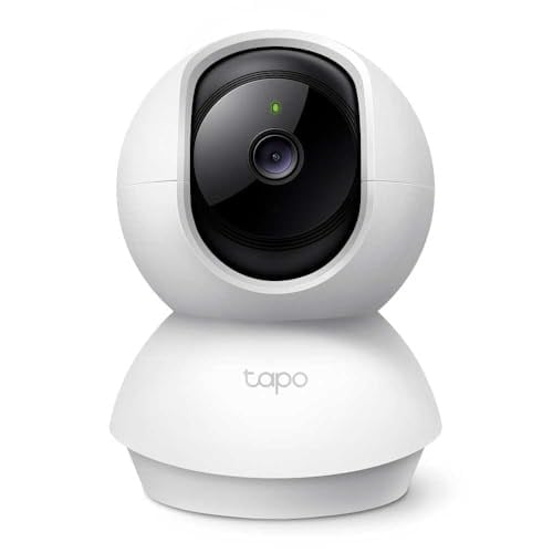 Tapo C200, 1080P Full HD, Hareket Tespit ve Takibi, 360°, 9m Gece Görüşü, Çift Yönlü Sesli İletişim, Sesli Alarm, Bulut/Yerel Depolama, Bebek Ağlaması Tespiti, İç Mekan Wi-Fi Güvenlik Kamerası