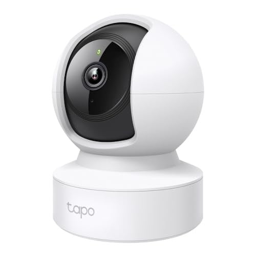 Tapo C202, 1080P Full HD, Hareket Tespit ve Takibi, 360°, 9m Gece Görüşü, Çift Yönlü Ses, Alarm, Bulut/Yerel Depolama, Bebek Ağlaması Tespiti, İç Mekan Ethernet/Wi-Fi Güvenlik Kamerası