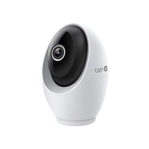 Tapo C260 | Akıllı Wi-Fi Güvenlik Kamerası | 4K 8MP | Yüz Tanıma | AI Algılama | Gelişmiş Gece Görüşü | Fiziksel Gizlilik | 360° Görüntüleme | Çift Yönlü Ses | microSD & Bulut Destekli