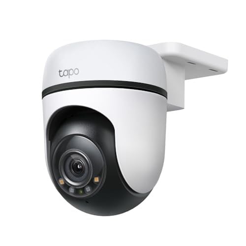 Tapo C510W, 2K Dış Mekan Wi-Fi Güvenlik Kamerası, Hareket Tespit/Takibi, 360°, IP65 Su Geçirmez, Renkli Gece Görüşü, Çift Yönlü Ses, Bulut/Yerel Depolama, Sesli ve Işıklı Alarm