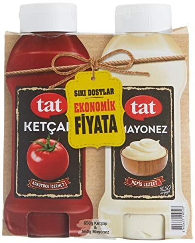Tat Sıkı Dostlar 650 Gr Ketçap & 560 Gr Mayonez