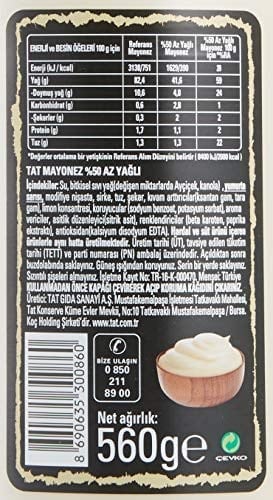 Tat Sıkı Dostlar 650 Gr Ketçap & 560 Gr Mayonez