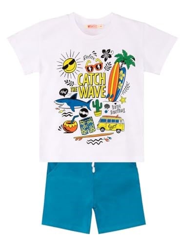 Tatil Erkek Çocuk T-shirt Şort Takım