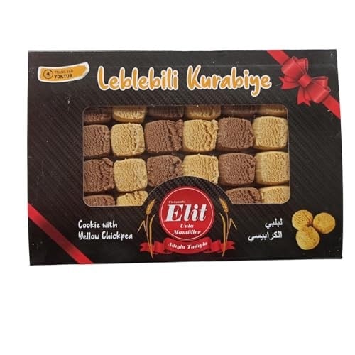 tavşanlı elit Leziz Leblebi Kurabiyesi: Ev Yapımı, Otantik ve Sağlıklı Sade ve Kakolu (karışık) çeşitleriyle (1, 375)