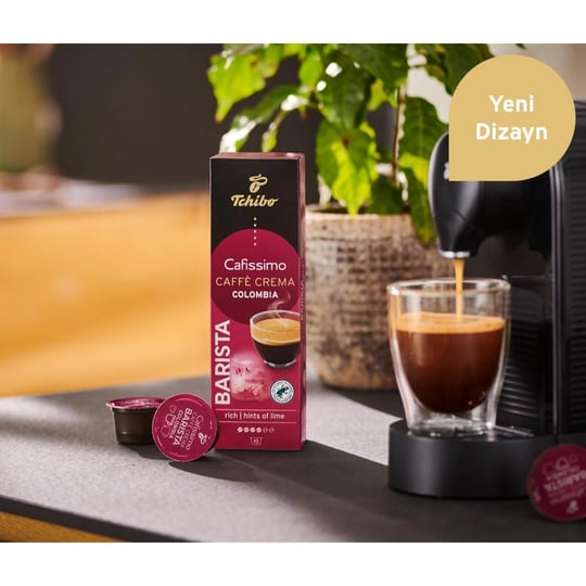 Tchibo Cafissimo Barista Caffè Crema Colombia 10lu Kapsül Kahve