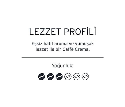 Tchibo Cafissimo Kahve Caffè Crema yumuşak kahve kapsülleri, 10 adet (kahve, yumuşak aromalı yumuşak), sürdürülebilir ve adil ticaret