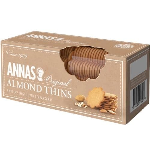 TEA HOUSE DIRECT Annas Biscuit Cookies Pick N Mix - 3+ Lezzet Arasından Seçim | Zencefil, Badem, Kapuçino, Portakal | 2 Paket (her biri 150 gr) - Kurabiye Severler için Mükemmel Kurabiye Hediye Seti