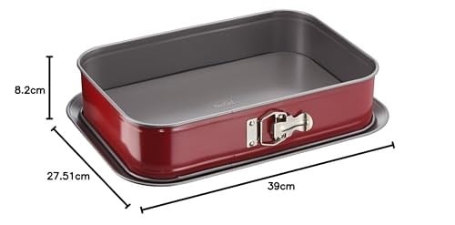 Tefal DeliBake Dikdörtgen Kelepçeli 36 x 24 Cm Kek Kalıbı - 2100104743