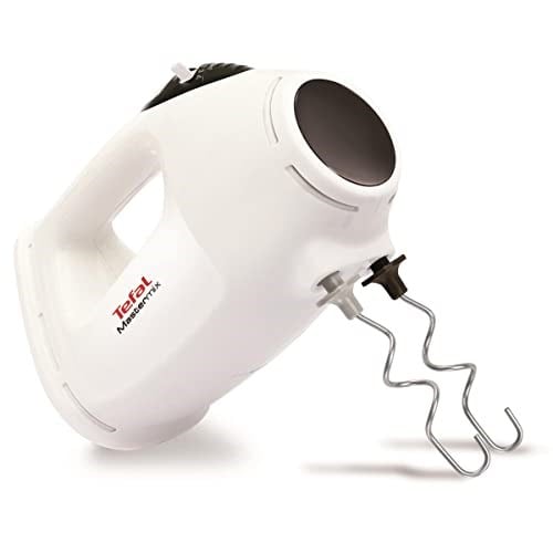 Tefal HT400B MasterMix El Mikseri, 425 W, Turbo, 4 Hız, Metal Çırpıcı, Beyaz - 1500637077