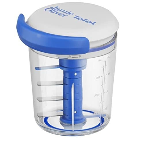 Tefal Jamie Oliver Chop & Shake Manuel Rondo - Mavi - 500 ml