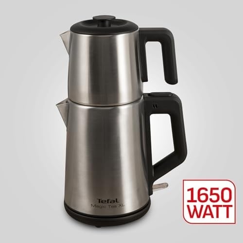 Tefal Magic Tea XL Paslanmaz Çelik Gövdeli 1650 Watt Çay Makinesi - Inox