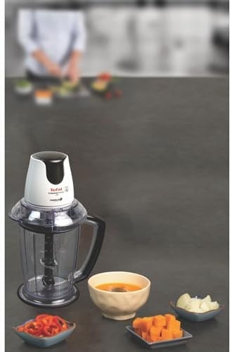 Tefal Tefal MasterChop Powelix Maxi 4 Bıçaklı 500 Watt Doğrayıcı Rondo - Beyaz