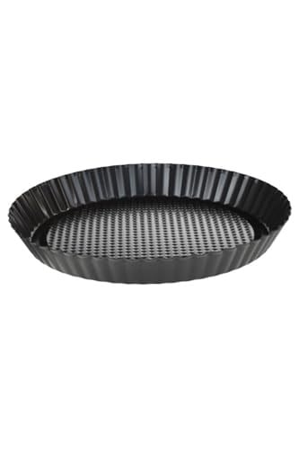 Teflon Kaplama Turta Kalıbı 28 Cm - Tırtıklı Turta Kalıbı - Yanmaz Yapışmaz Yüzey