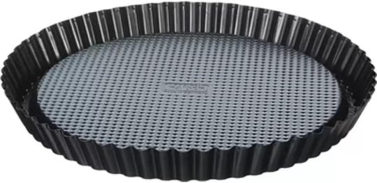 Teflon Kaplama Turta Kalıbı 28 Cm - Tırtıklı Turta Kalıbı - Yanmaz Yapışmaz Yüzey