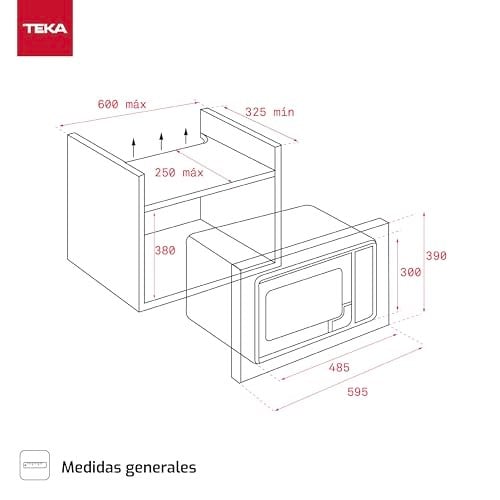 Teka ml 820 kadar – mikrodalga fırın