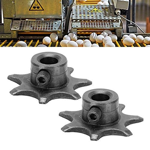 Tekerlek dişlileri, metal ters çevrilebilir küçük dişli setleri, sert ve dayanıklı hatching makinesi aksesuarları, iki vitesli büyük kuluçka motoru, yumurta torna makinesi için uygundur (Siyah)