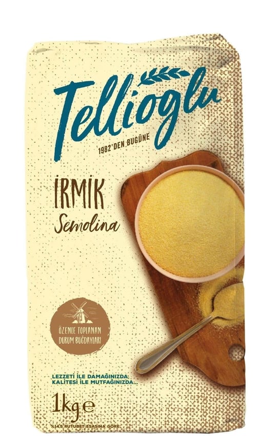 Tellioğlu İrmik Semolina 1 Kg