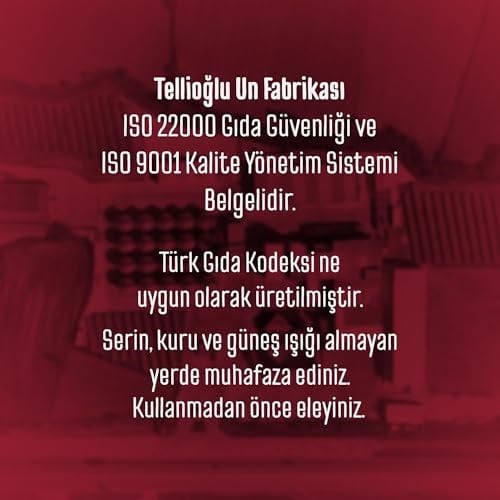 Tellioğlu Kek Kurabiye Unu 1 Kg