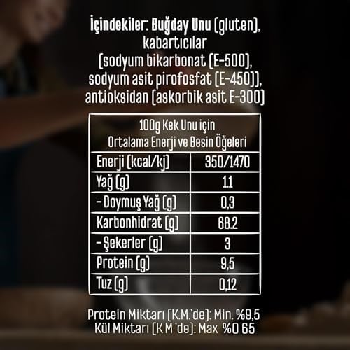 Tellioğlu Kek Kurabiye Unu 1 Kg