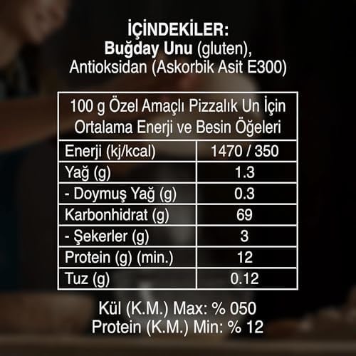 Tellioğlu Pizza Unu 1 Kg