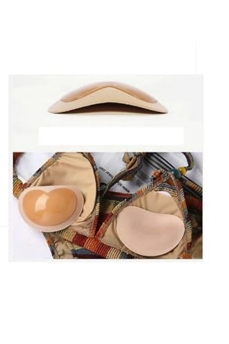 Ten veya Siyah Silikon Yapışkanlı Mayo Abiye Elbise Sütyen Gelinlik Göğüs Dikleştirici Push Up Kaldırıcı Pedi
