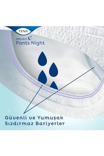 Tena Proskin Pants Night Medium Orta Beden Gece Için Süper Emici Külot 30 Lu Paket