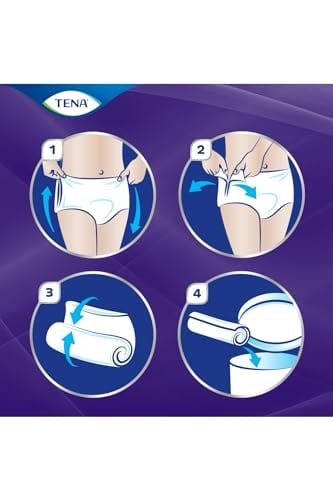 Tena Proskin Pants Night Medium Orta Beden Gece Için Süper Emici Külot 30 Lu Paket