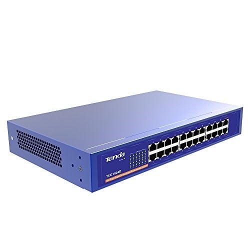 Tenda 10/100/1000 Mbps Yönetilemeyen 24 Portlu Masaüstü / Rackmount Gigabit Switch