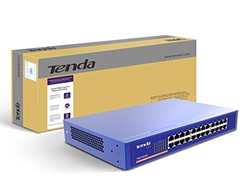 Tenda 10/100/1000 Mbps Yönetilemeyen 24 Portlu Masaüstü / Rackmount Gigabit Switch