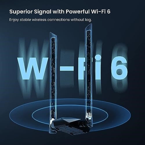 Tenda U18a Wi-Fi 6 Adaptör USB 3.0, AX1800 Çift Bantlı Wireless Adaptör, 1201Mbps 5GHz, 574Mbps 2.4GHz, Tak ve Çalıştır, MU-MIMO Teknolojisi, WP