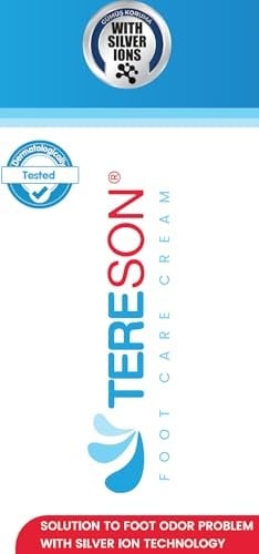 Tereson Koku Karşıtı Ayak Bakım Kremi 50 Ml (gümüş Iyon Korumalı)