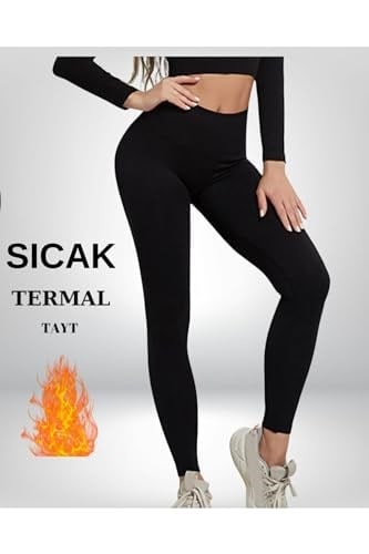 Termal Kadın Tayt İçlik Sıcak Tutan Kadın Termal Tayt