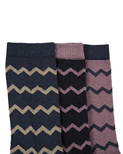 TEST 3lü Kombin Zigzag Desenli Erkek Çorap 39/42
