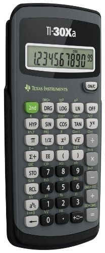 TEXAS INSTRUMENTS TI-30 XA Bilimsel Hesap Makinesi