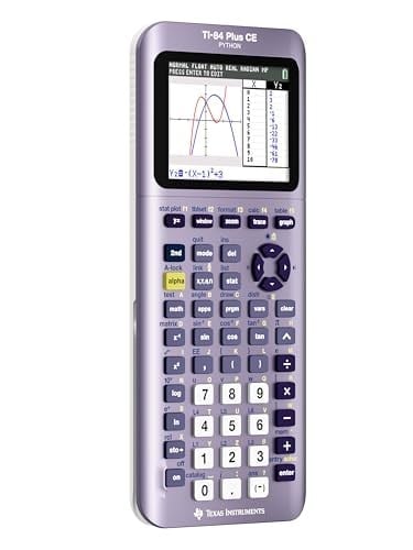 Texas Instruments TI-84 Plus CE Renkli Grafik Hesap Makinesi, Cam G be i (Metalik)