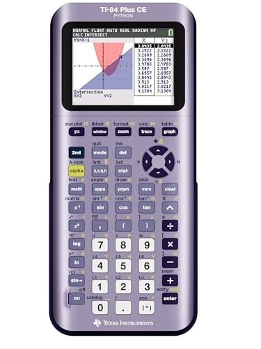 Texas Instruments TI-84 Plus CE Renkli Grafik Hesap Makinesi, Cam G be i (Metalik)