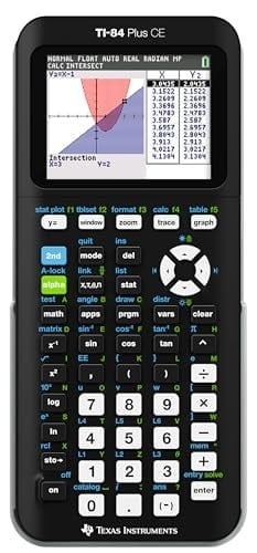 Texas Instruments TI-84 PLUS CE-T Bilimsel Grafik Hesap Makinesi, Siyah