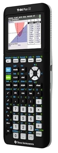 Texas Instruments TI-84 PLUS CE-T Bilimsel Grafik Hesap Makinesi, Siyah