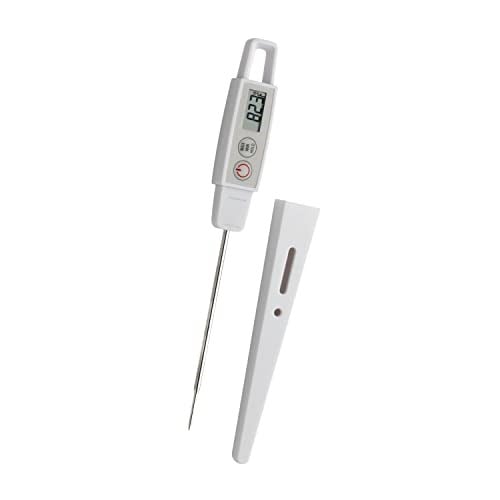 TFA Dostmann Dijital delme termometresi, 30.1040, gıdaların sıcaklık kontrolü için ideal, U 24 x G 19 x Y 218 mm