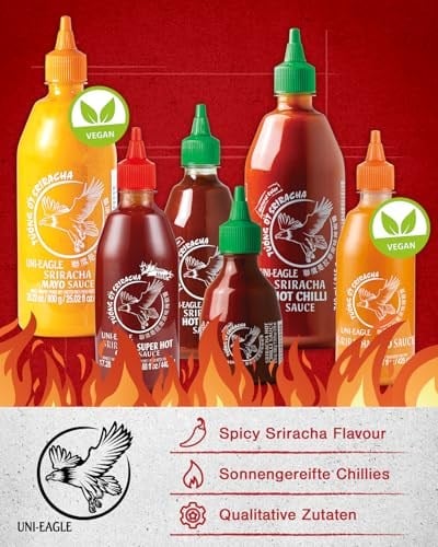 Thai World - Uni Eagle Sriracha Acı Biber Sosu 475 G