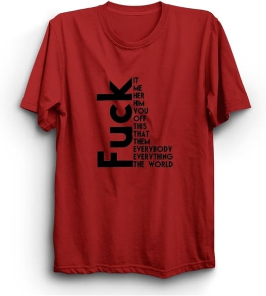 The Fame F*ck Everything, Cinnet Tişört