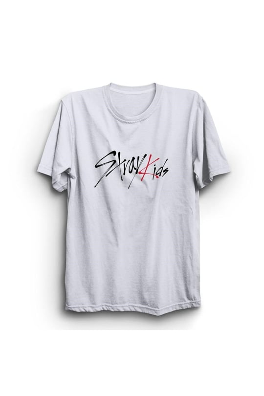The Fame Stray Classic Logo, K-Pop Kids Tişört