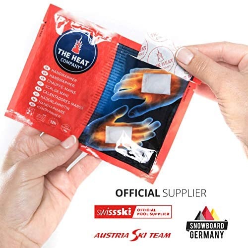 THE HEAT COMPANY El ısıtıcı – 10 veya 40 çift – ekstra sıcak – cep ısıtıcı ısıtıcı pedler – parmak ısıtıcı: 12 saat sıcak eller – hava ile etkinleşir