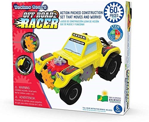 The Learning Journey Off Road Racer Stem Çarklı Yapım Seti