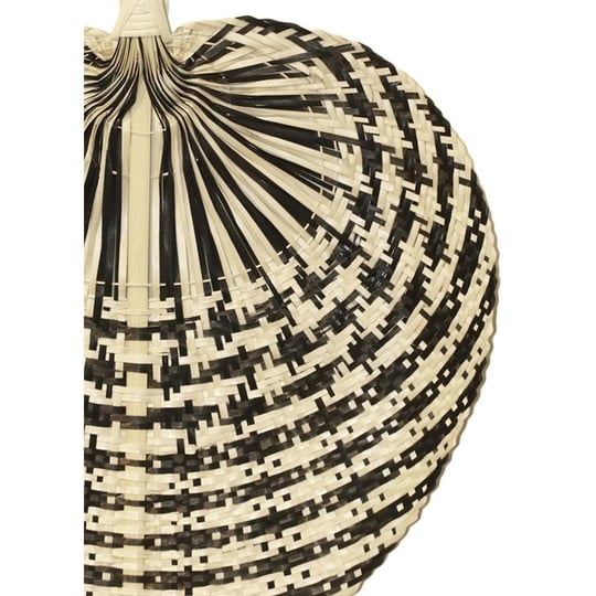 The Mia Dekoratif Bambu Duvar Dekoru Siyah 3x48x58 Cm