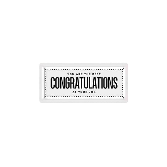 The Mia Dikdörtgen Servis Congratulations - 35 X 16 Cm